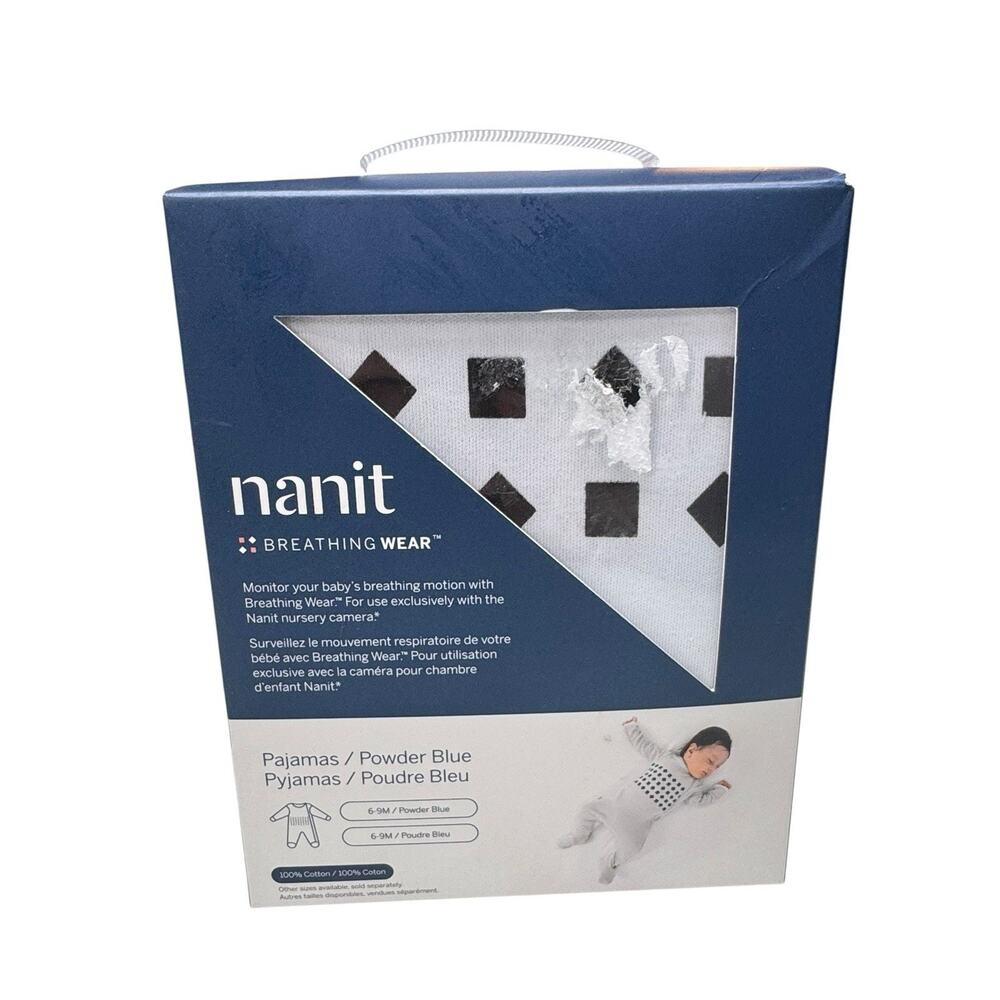 Nanit Breathing Wear Pajamas‎ 6-9M Baby Monitor Sleep Sack NEW Sealed